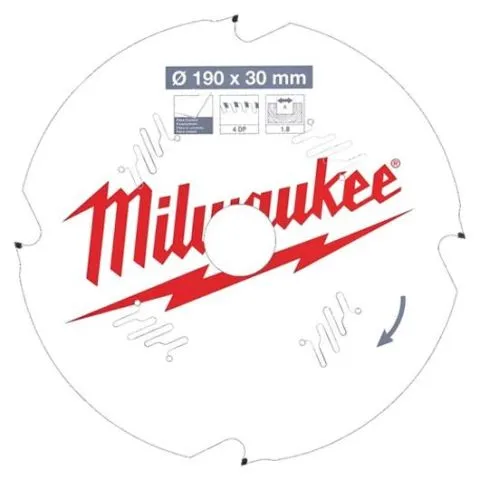 Trygg betalning CSB P FC Milwaukee Sågklinga 190x1,8x30 mm, 4T